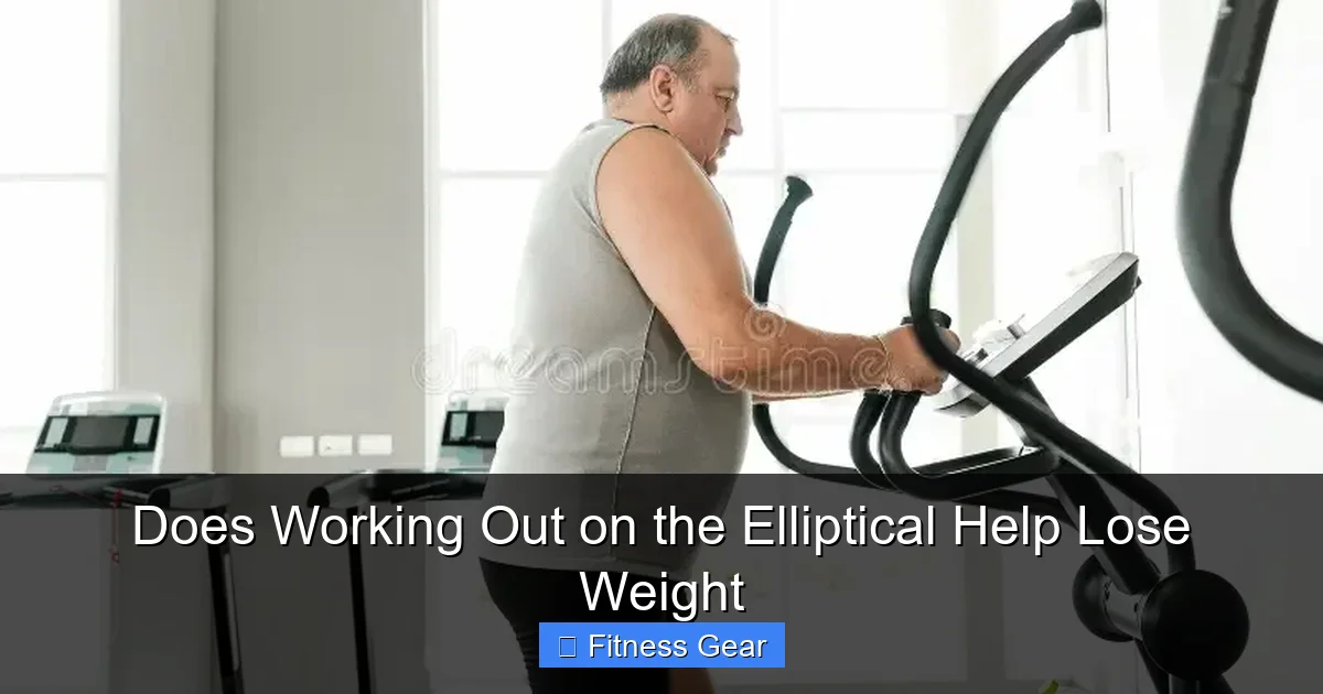 Does Working Out on the Elliptical Help Lose Weight