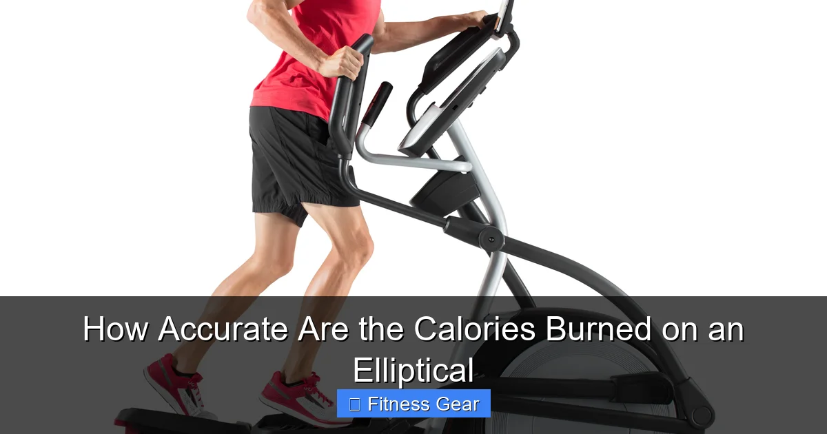 How Accurate Are the Calories Burned on an Elliptical