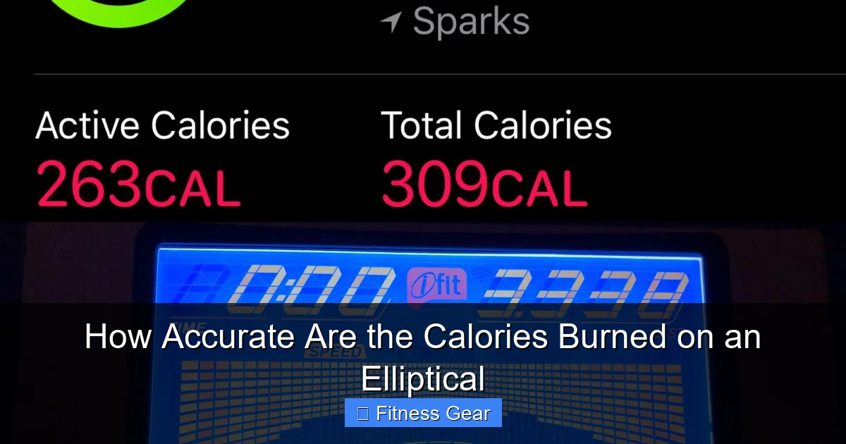 How Accurate Are the Calories Burned on an Elliptical