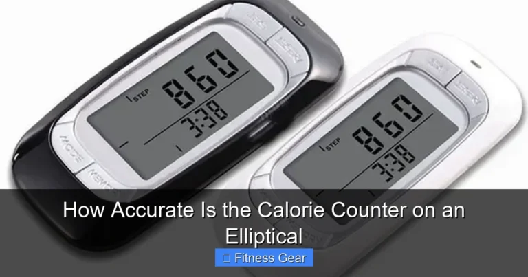 How Accurate Is the Calorie Counter on an Elliptical