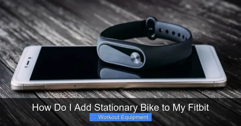 How Do I Add Stationary Bike to My Fitbit