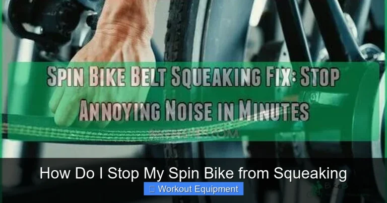How Do I Stop My Spin Bike from Squeaking