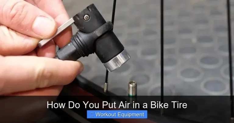 How Do You Put Air in a Bike Tire