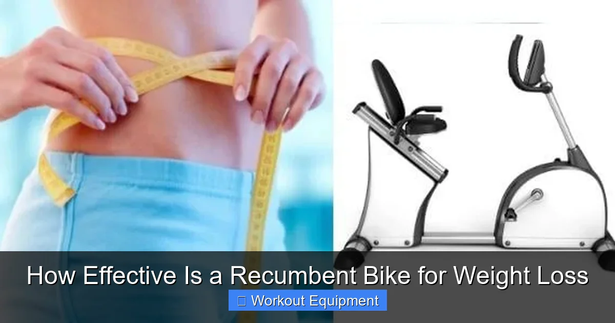 How Effective Is a Recumbent Bike for Weight Loss