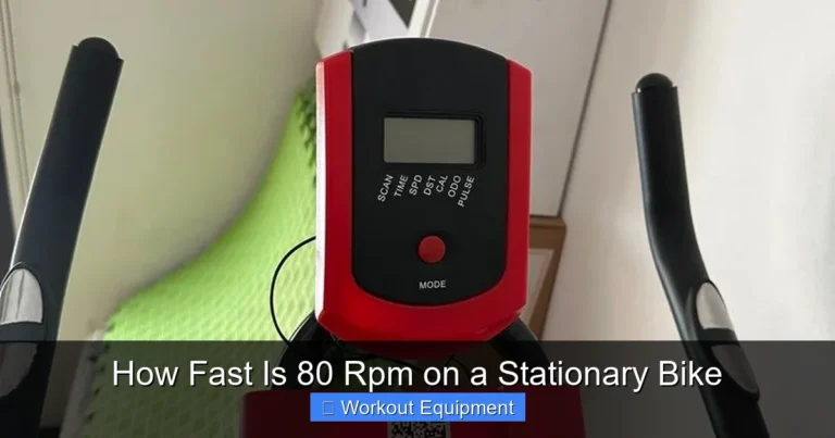 How Fast Is 80 Rpm on a Stationary Bike