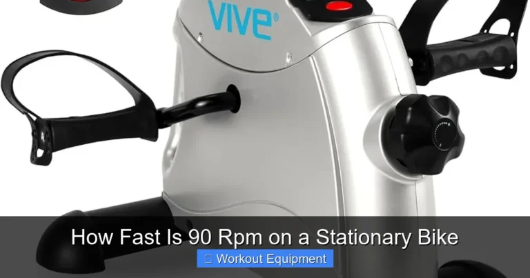How Fast Is 90 Rpm on a Stationary Bike