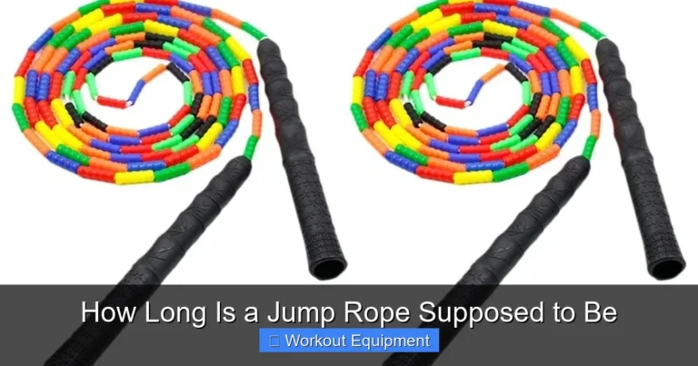 How Long Is a Jump Rope Supposed to Be