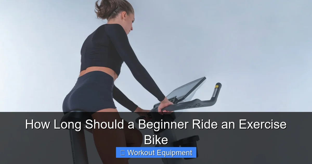 How Long Should a Beginner Ride an Exercise Bike - gymhike.com