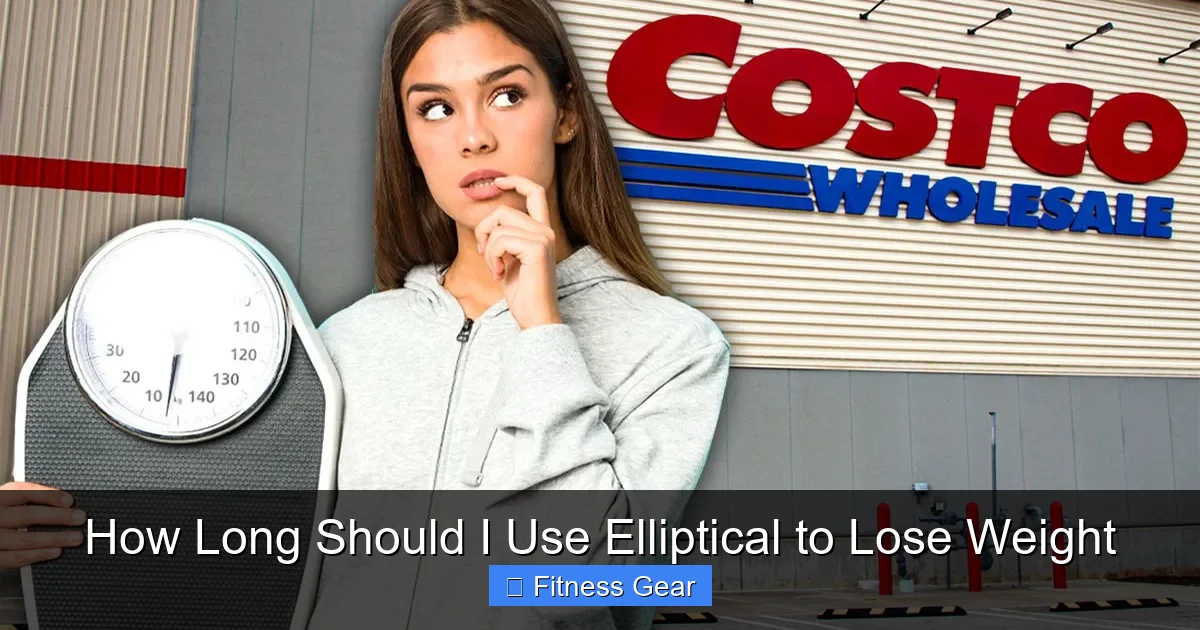 How Long Should I Use Elliptical to Lose Weight