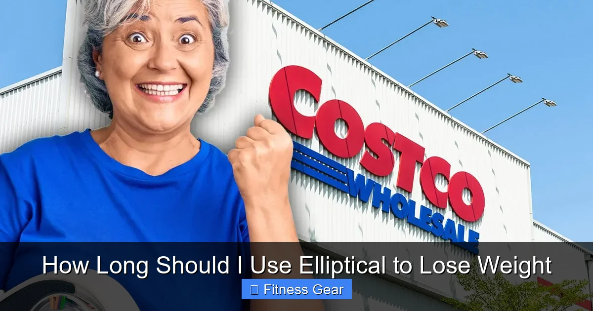 How Long Should I Use Elliptical to Lose Weight