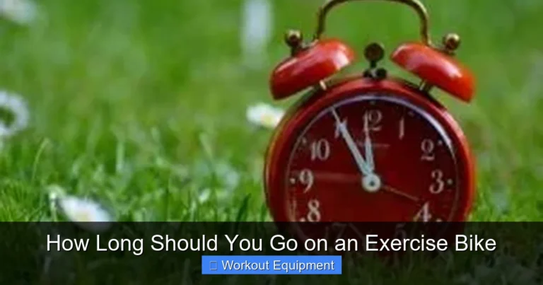 How Long Should You Go on an Exercise Bike