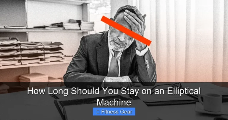How Long Should You Stay on an Elliptical Machine