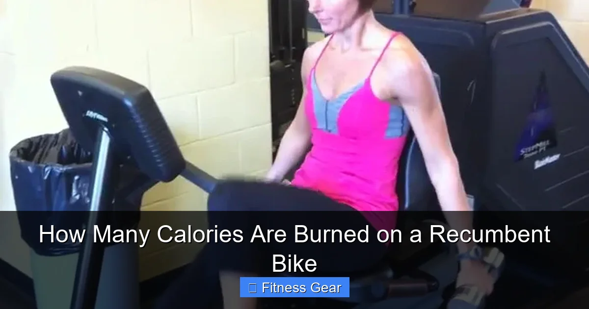 How Many Calories Are Burned on a Recumbent Bike