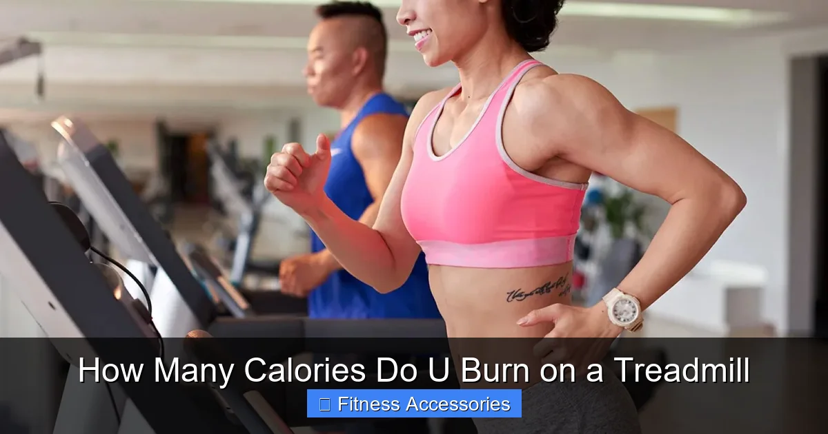 How Many Calories Do U Burn on a Treadmill
