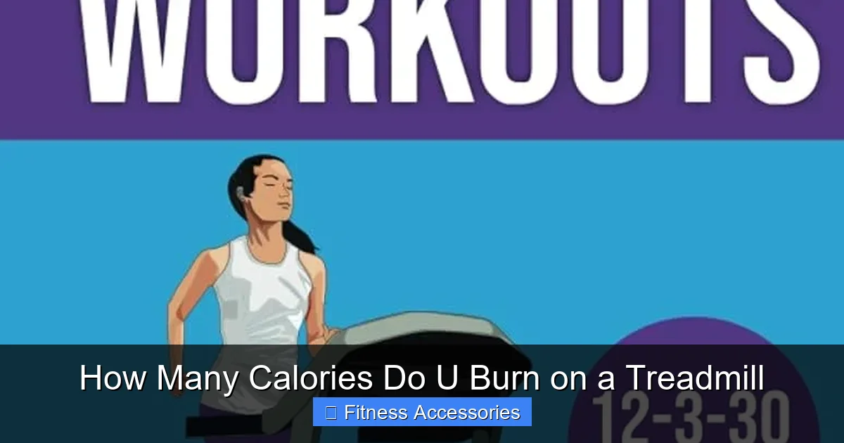 How Many Calories Do U Burn on a Treadmill
