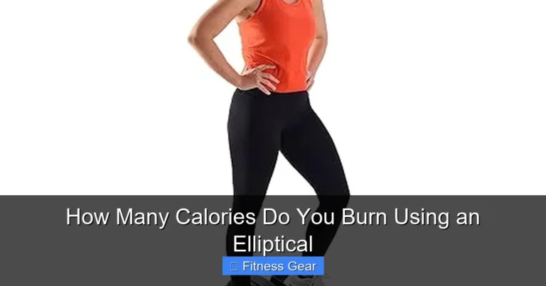 How Many Calories Do You Burn Using an Elliptical