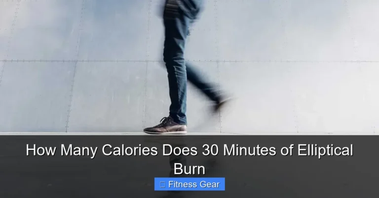How Many Calories Does 30 Minutes of Elliptical Burn