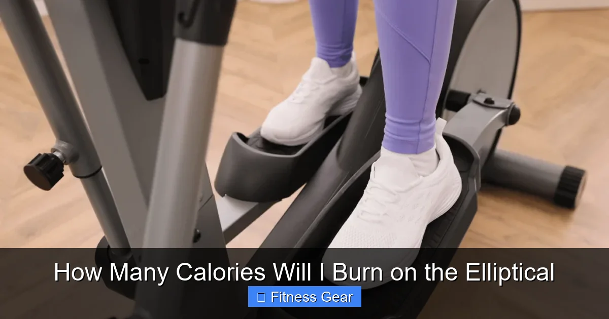 How Many Calories Will I Burn on the Elliptical