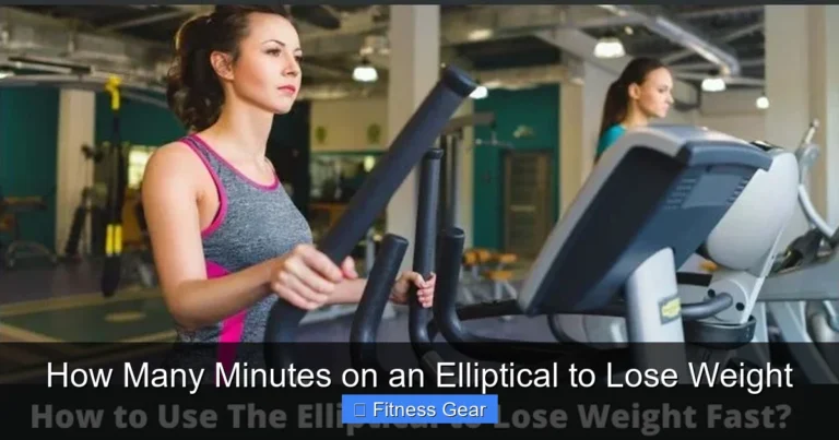 How Many Minutes on an Elliptical to Lose Weight