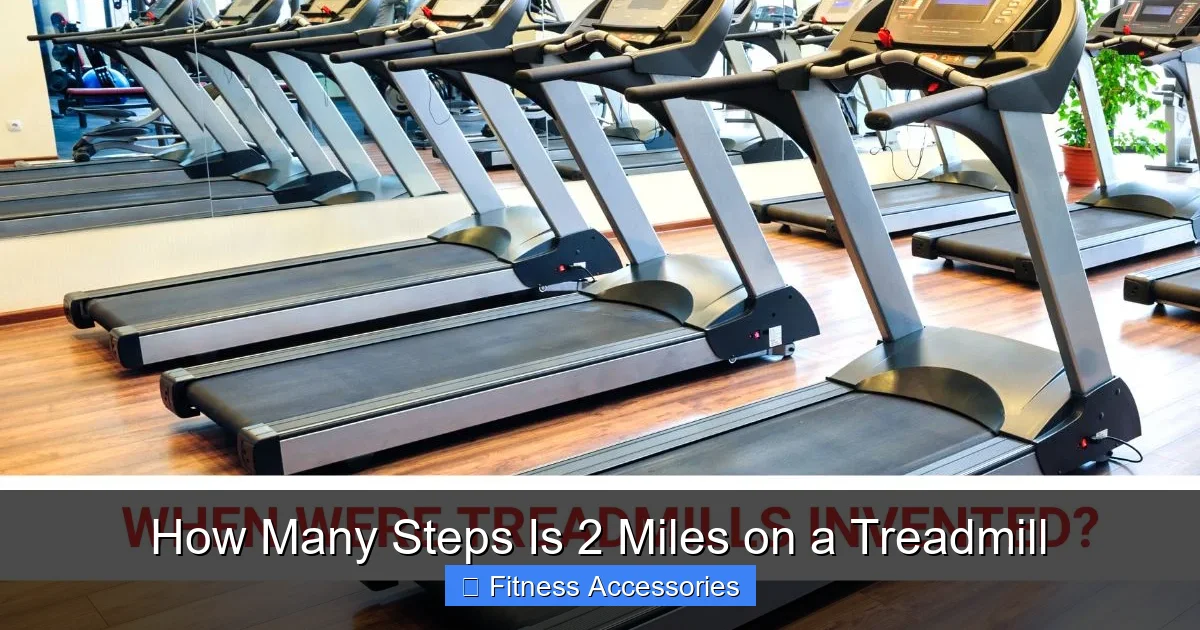 How Many Steps Is 2 Miles on a Treadmill