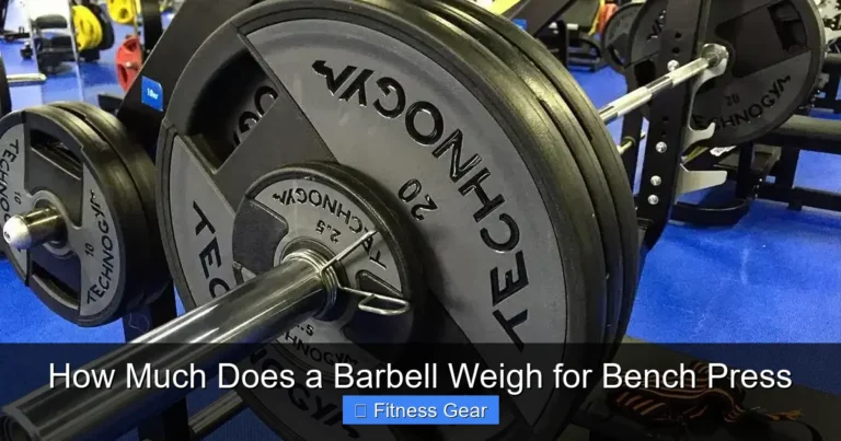 How Much Does a Barbell Weigh for Bench Press