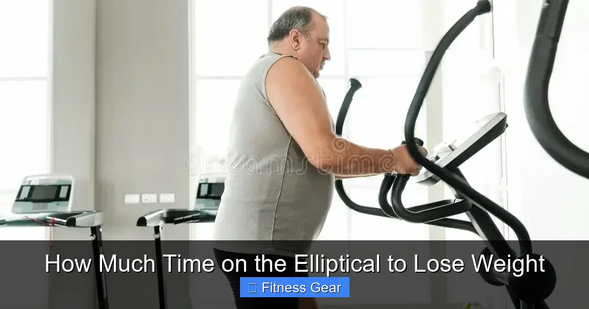 How Much Time on the Elliptical to Lose Weight