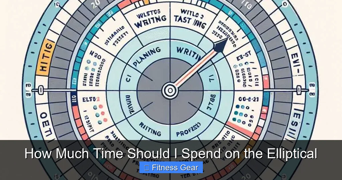 How Much Time Should I Spend on the Elliptical
