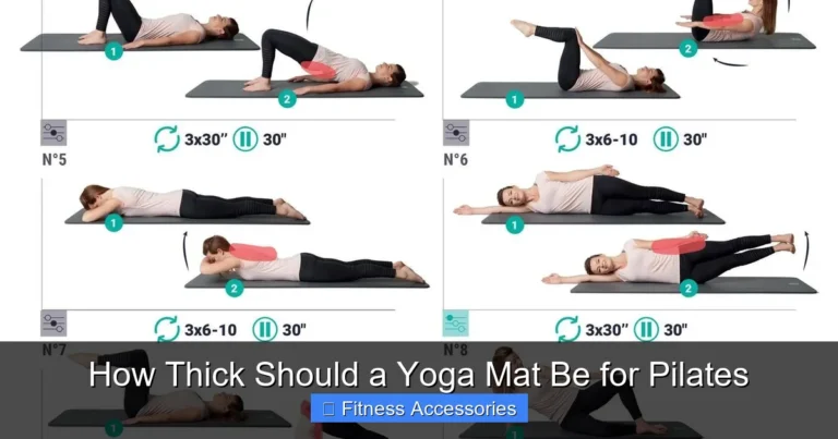 How Thick Should a Yoga Mat Be for Pilates
