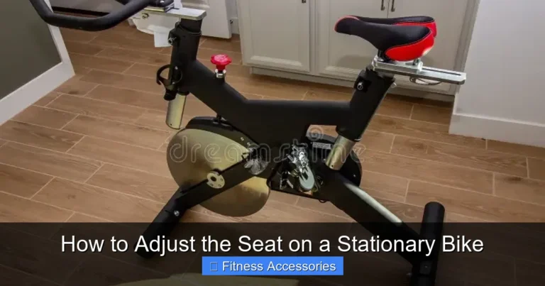 How to Adjust the Seat on a Stationary Bike