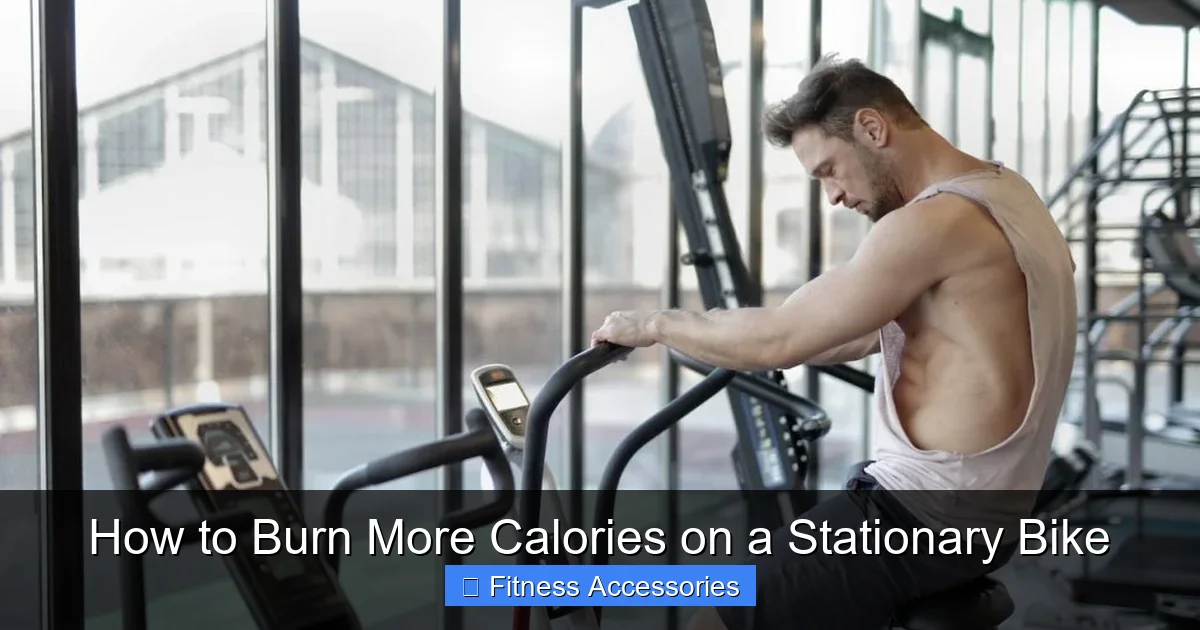 How to Burn More Calories on a Stationary Bike