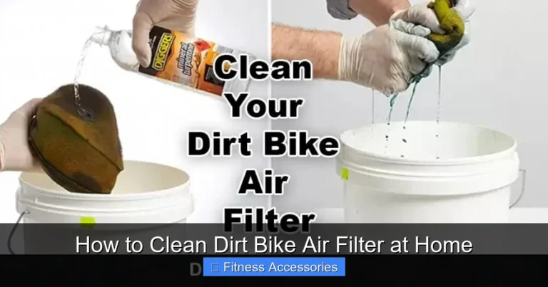 How to Clean Dirt Bike Air Filter at Home