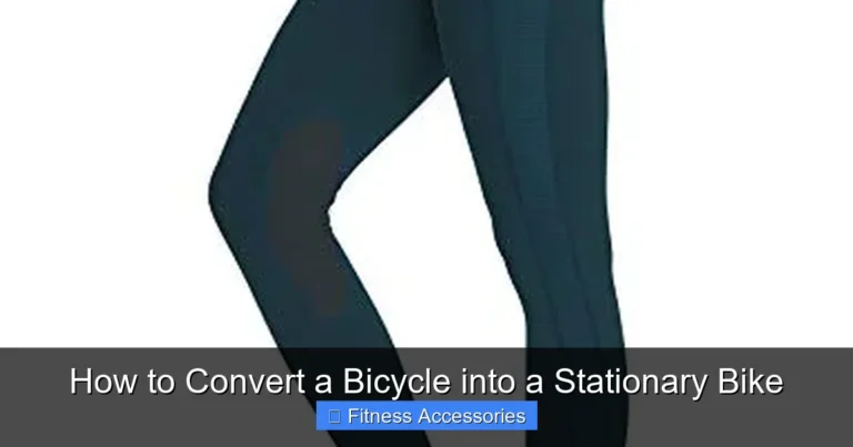 How to Convert a Bicycle into a Stationary Bike