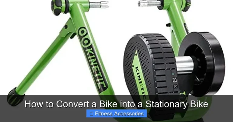How to Convert a Bike into a Stationary Bike