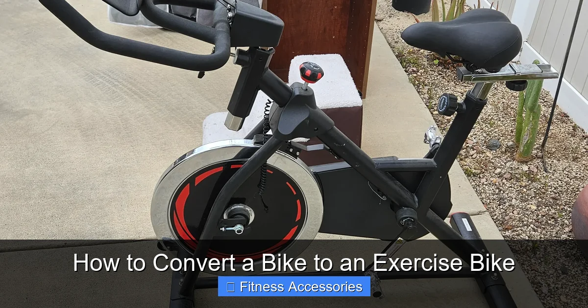 How to Convert a Bike to an Exercise Bike