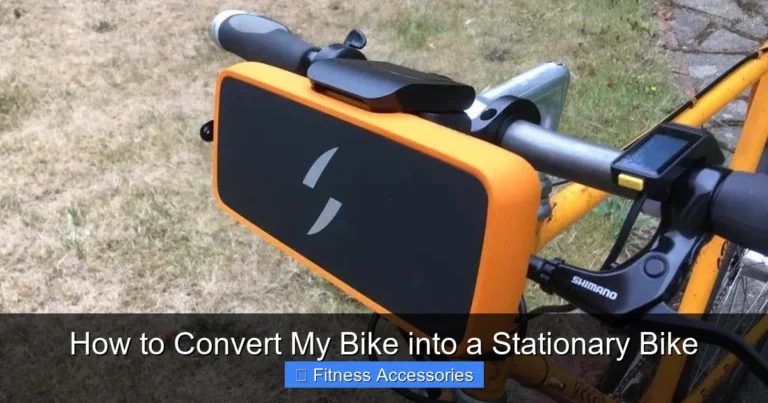 How to Convert My Bike into a Stationary Bike