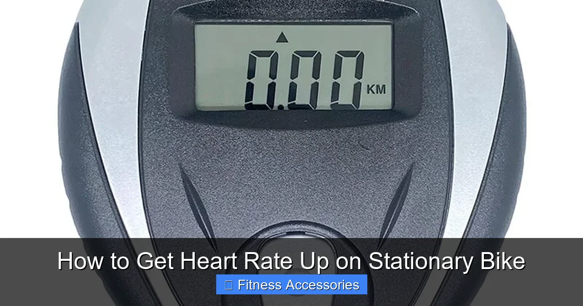 How to Get Heart Rate Up on Stationary Bike