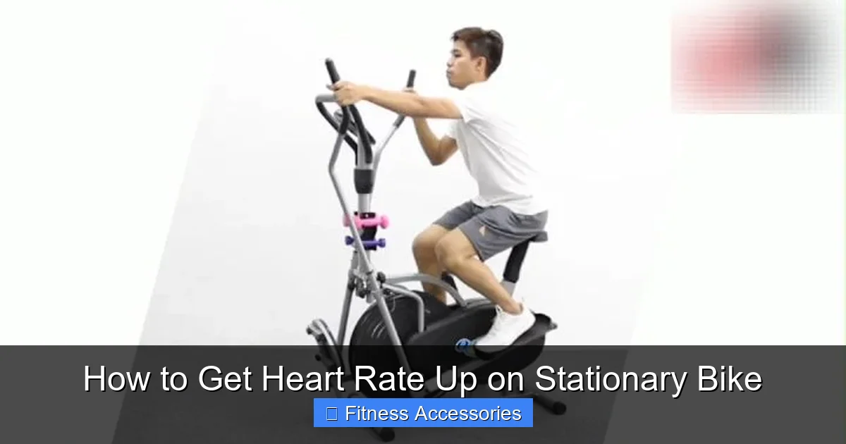 How to Get Heart Rate Up on Stationary Bike