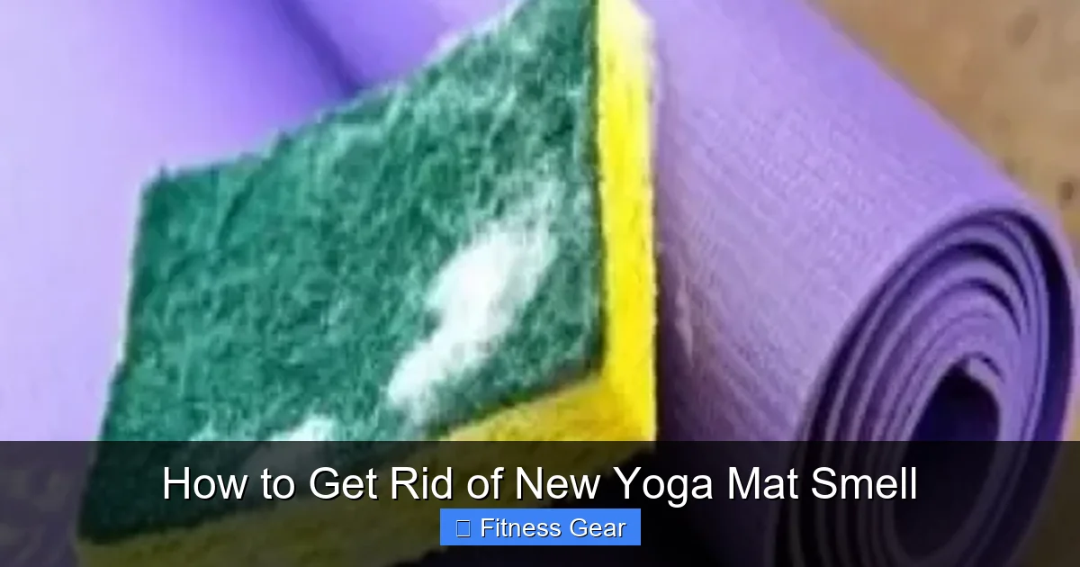 How to Get Rid of New Yoga Mat Smell