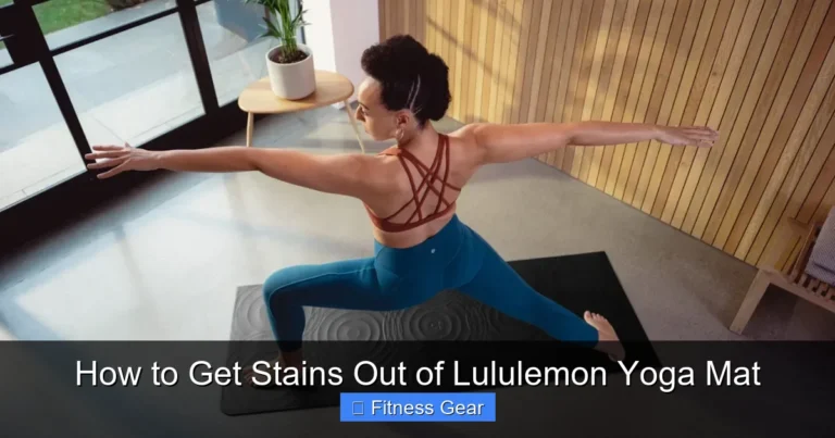 How to Get Stains Out of Lululemon Yoga Mat