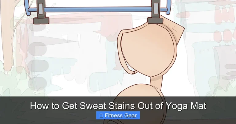 How to Get Sweat Stains Out of Yoga Mat