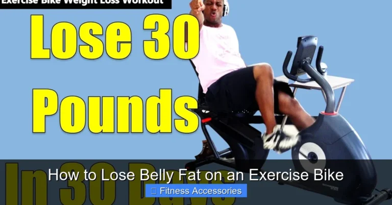 How to Lose Belly Fat on an Exercise Bike