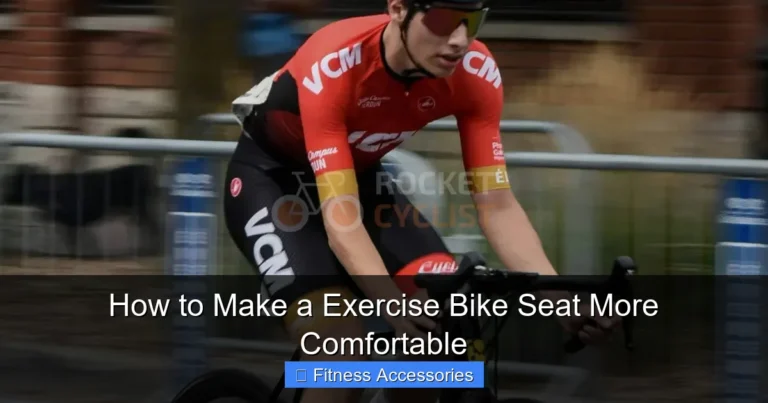 How to Make a Exercise Bike Seat More Comfortable