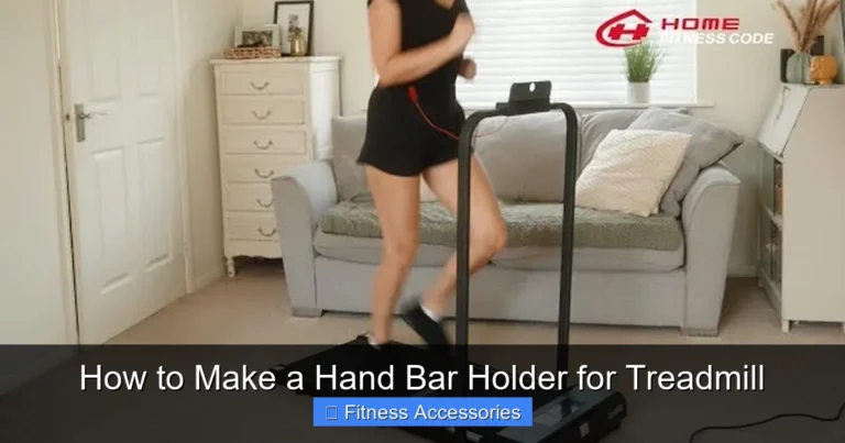 How to Make a Hand Bar Holder for Treadmill