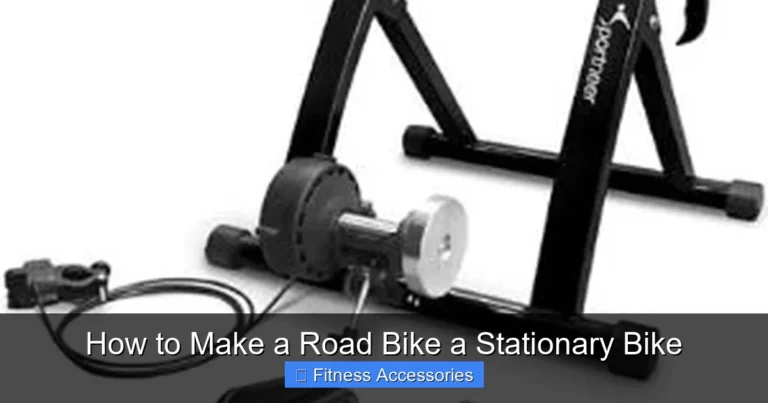 How to Make a Road Bike a Stationary Bike