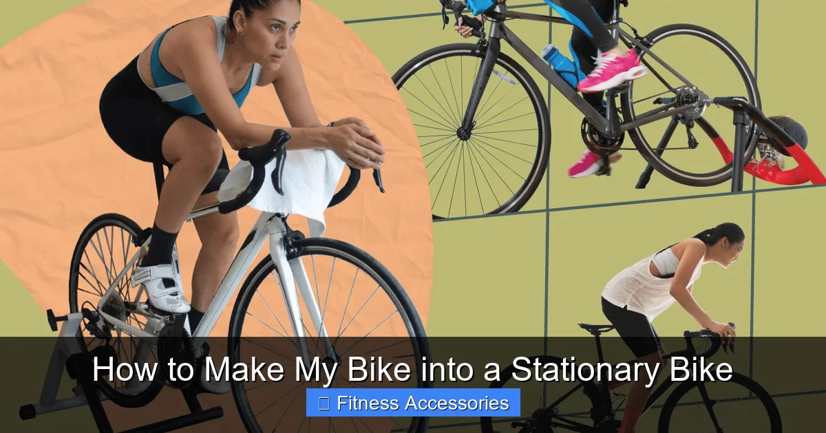 How to Make My Bike into a Stationary Bike