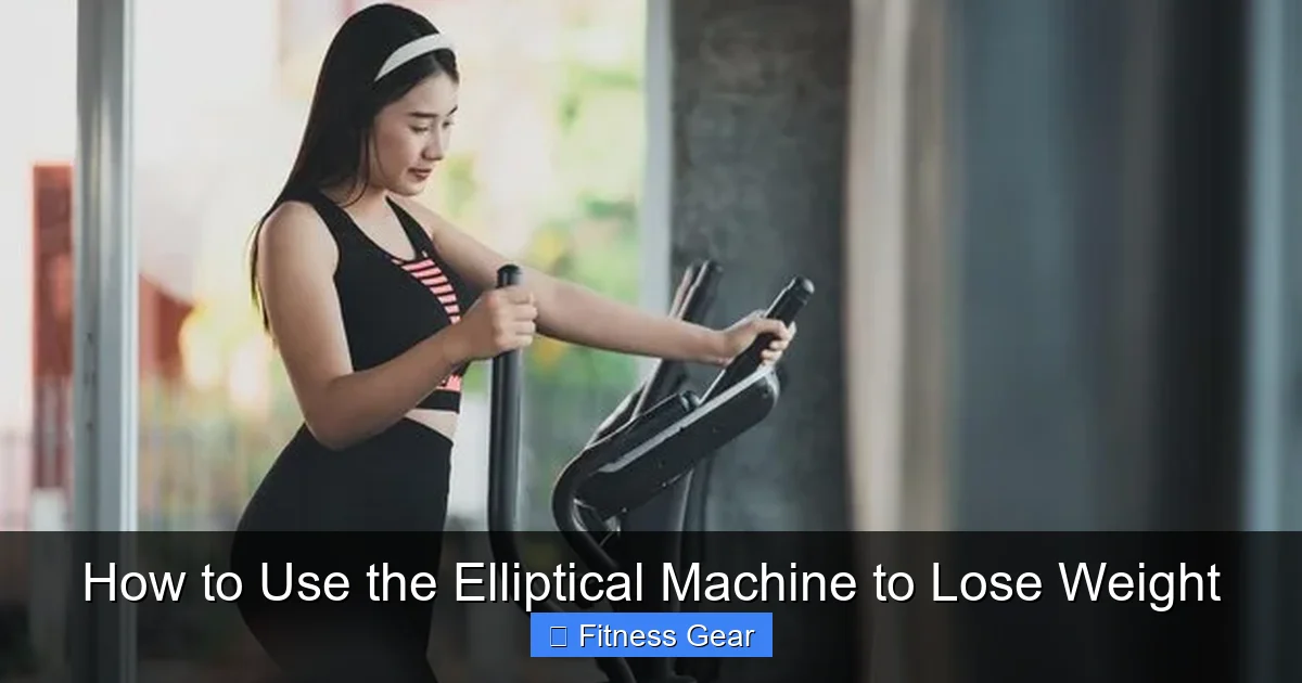How to Use the Elliptical Machine to Lose Weight