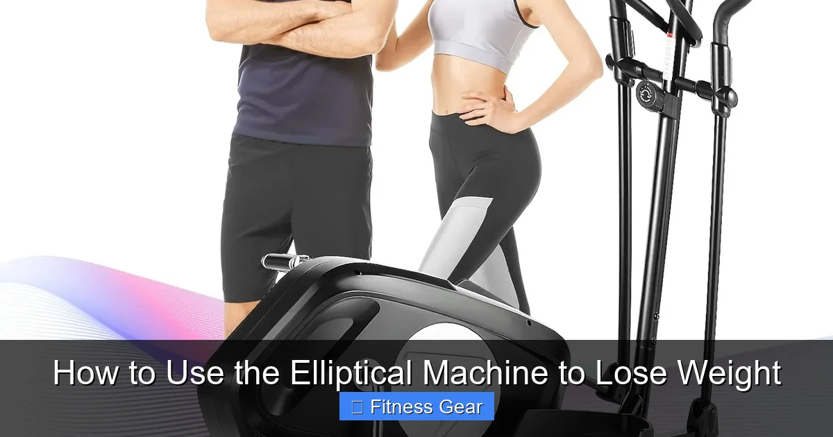 How to Use the Elliptical Machine to Lose Weight