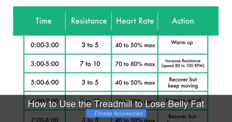 How to Use the Treadmill to Lose Belly Fat