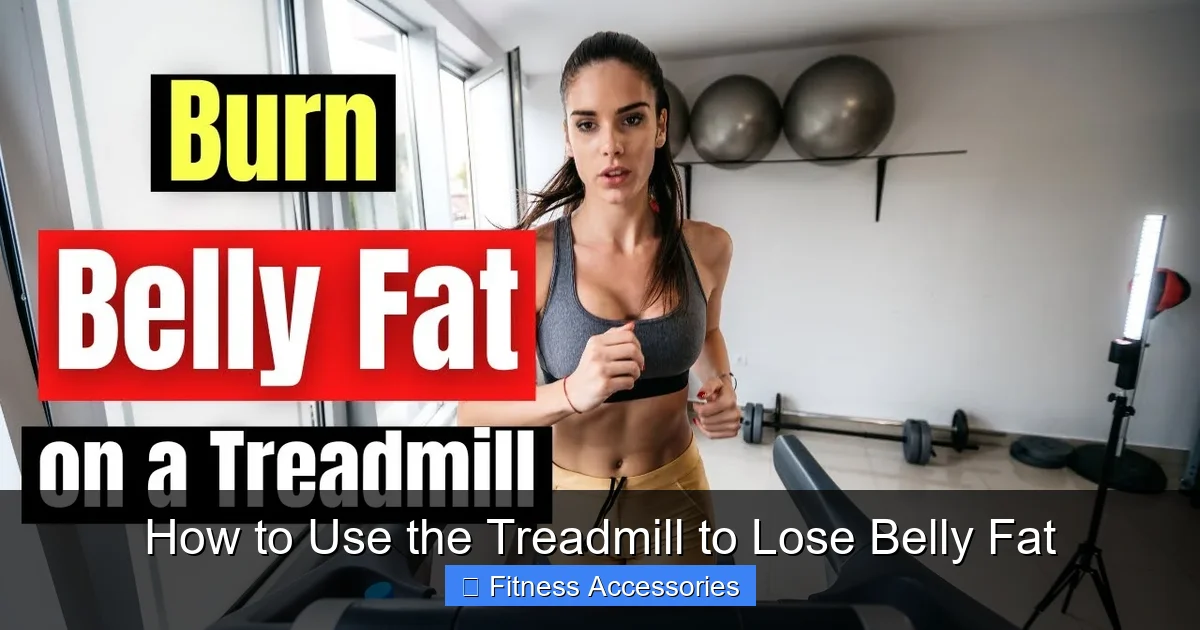 How to Use the Treadmill to Lose Belly Fat