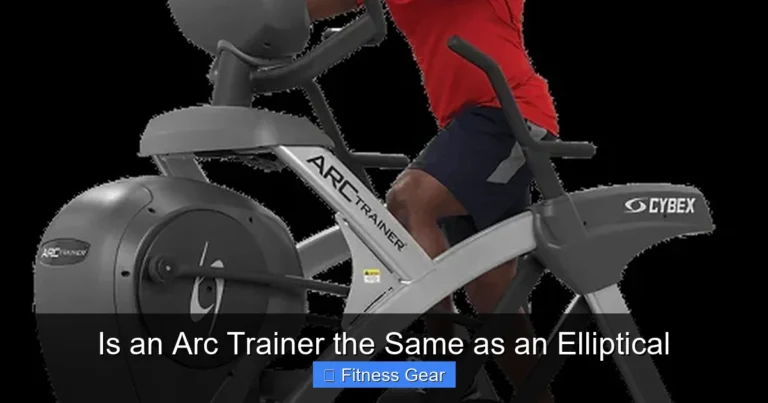 Is an Arc Trainer the Same as an Elliptical